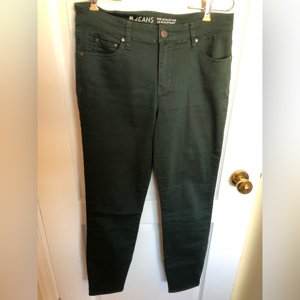 Forest Green Jeans